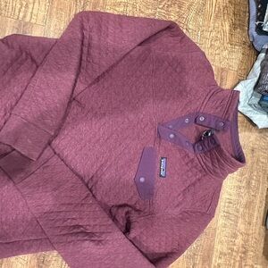 Patagonia Burgundy Sweatshirt